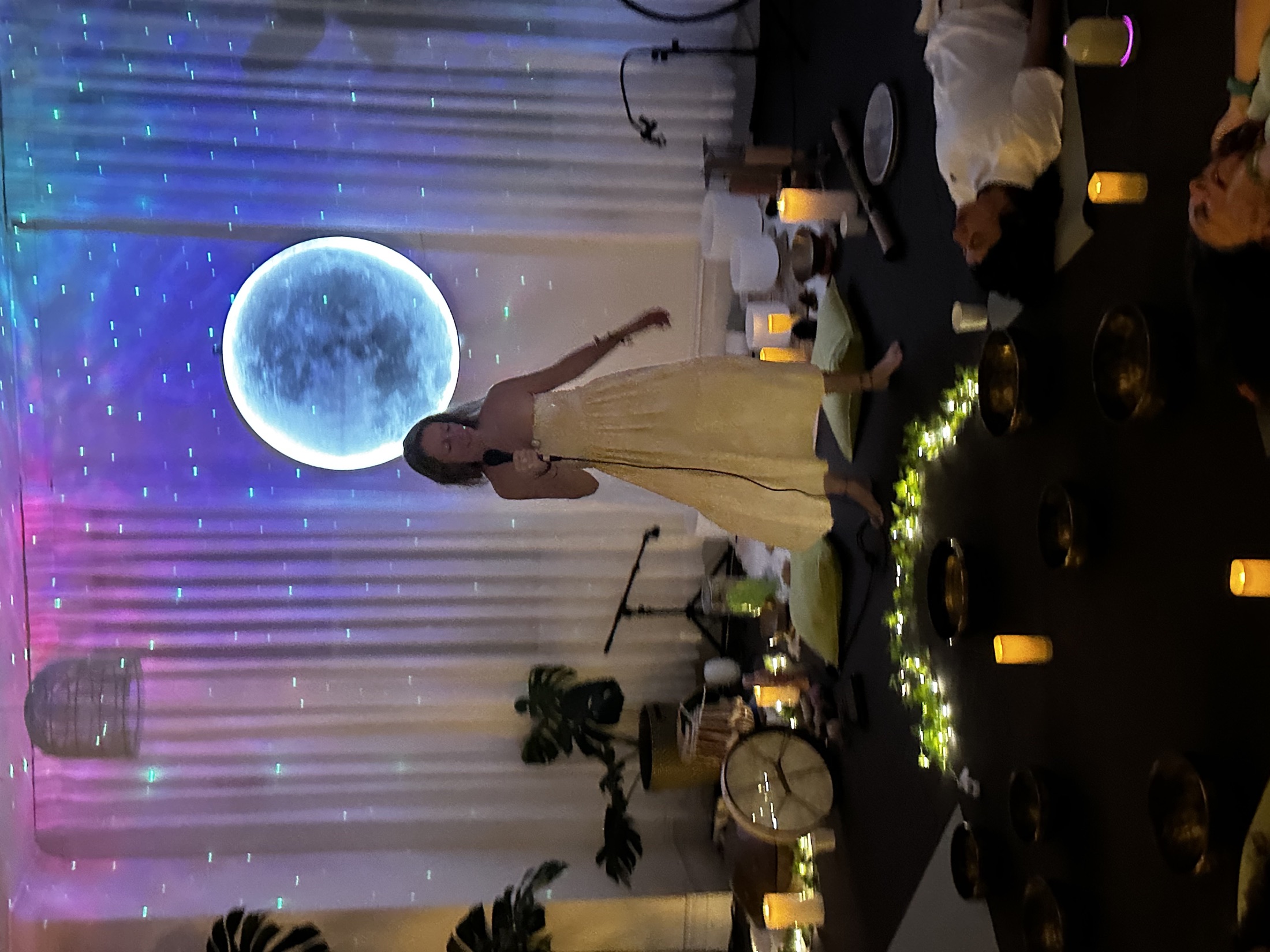 Giada Lovelight facilitating at Mystic Wellness Petersham